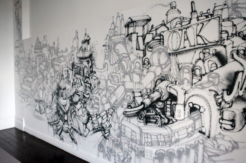 Gorey Thrillist Office Graffiti