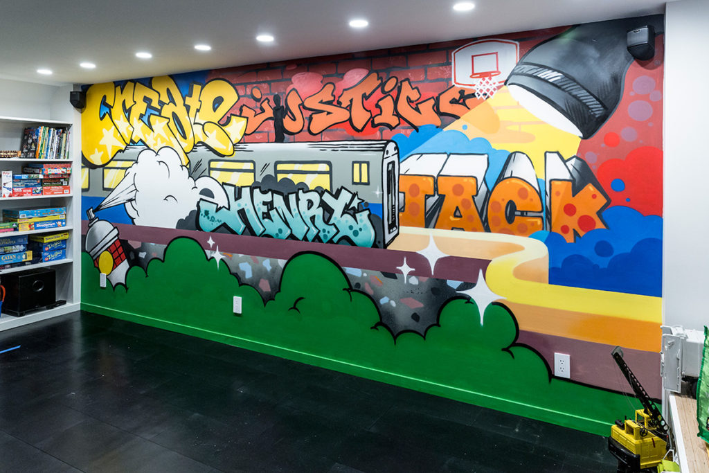 NYC Subway Kids Graffiti