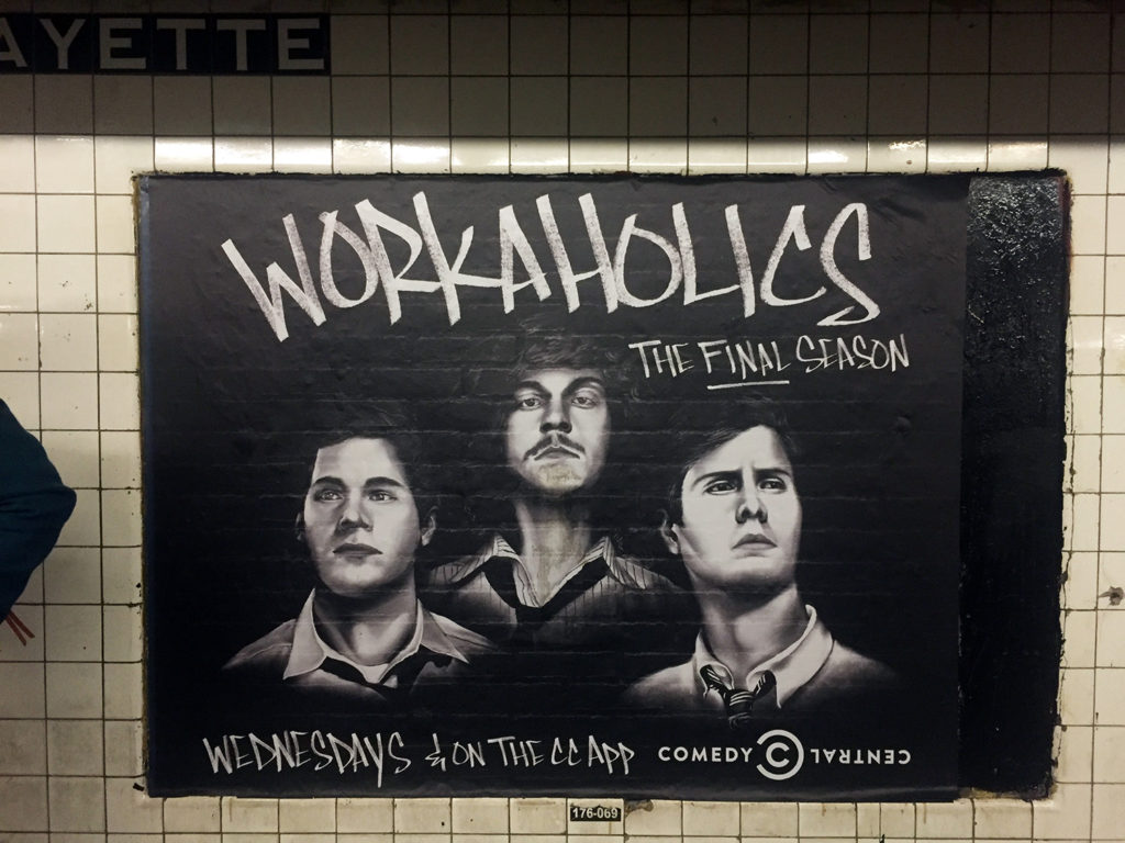 Subway Mural Poster in NYC