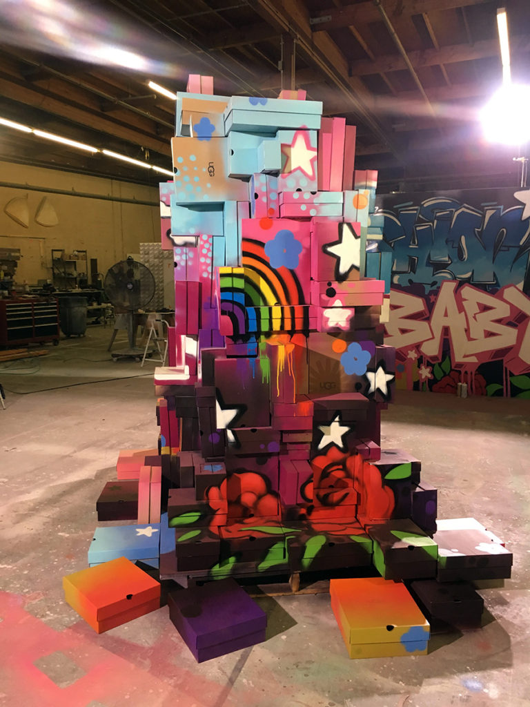 UGG Shoe Box Sculpture