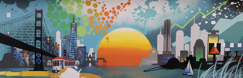 Boston Graffiti Art Mural