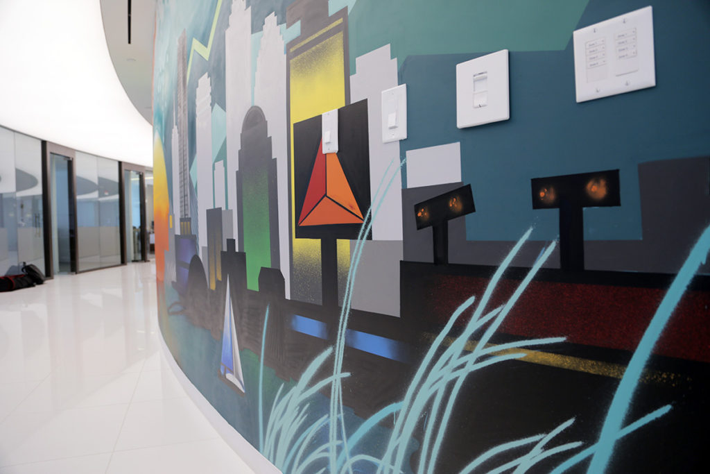 Spectrum Equity Mural