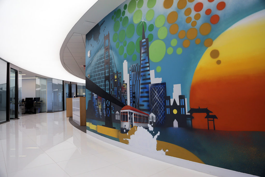 Spectrum Equity Mural