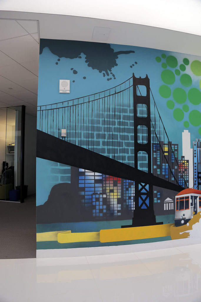 SF Bridge Mural Boston, MA