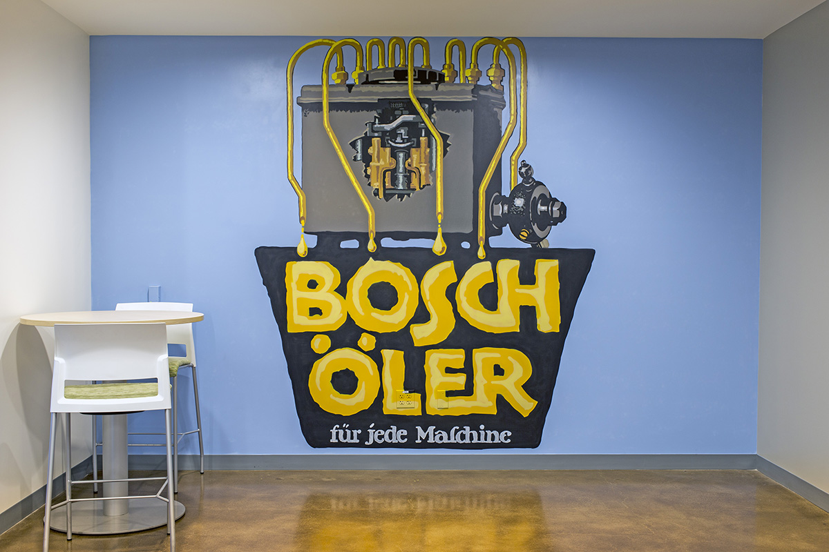 Bosch Mural Installation