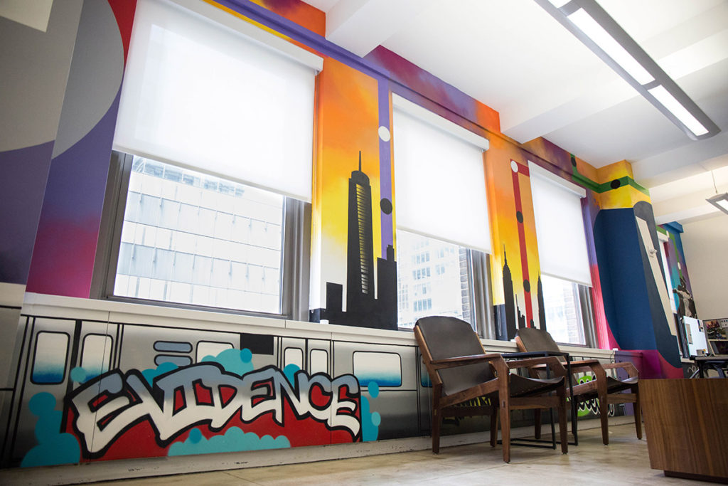 Office Graffiti Mural Artists for Hire