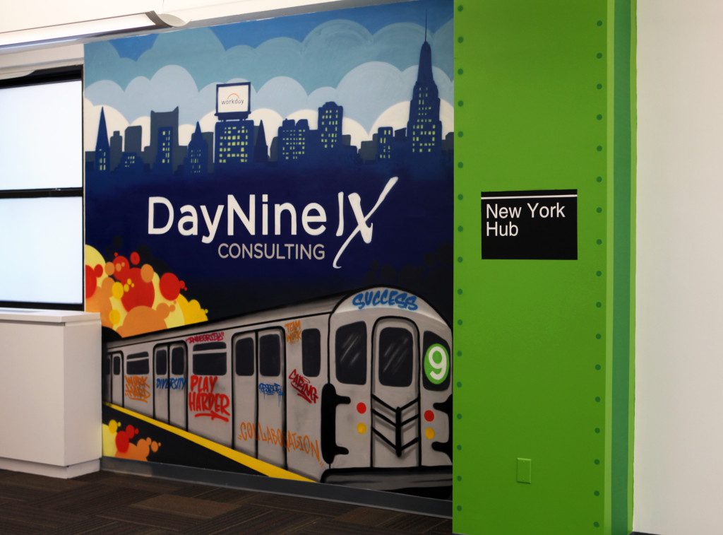 Day Nine Consulting Graffiti