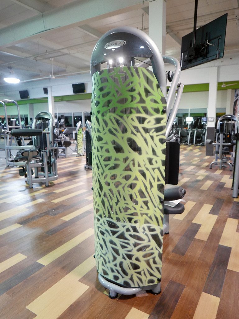 Zapp Fitness Graffti Art