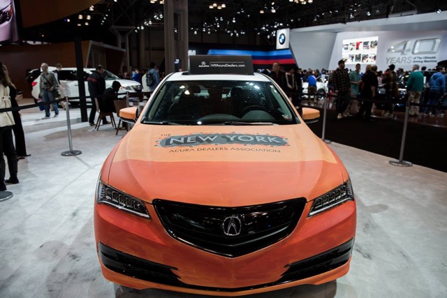 NY Acura Graffiti on Car