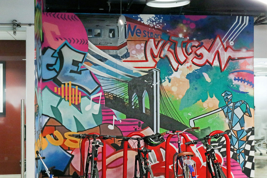 Addition to existing Mural for Team Epic x MKTG