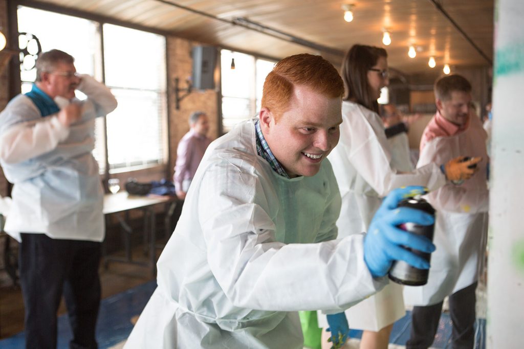 Graffiti Team Building Event in NJ