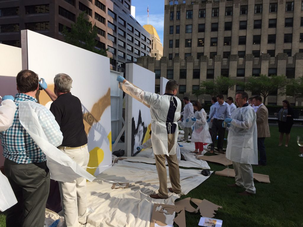Graffiti Team Building Event Boston