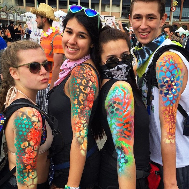 Live Body Painting - Body Art