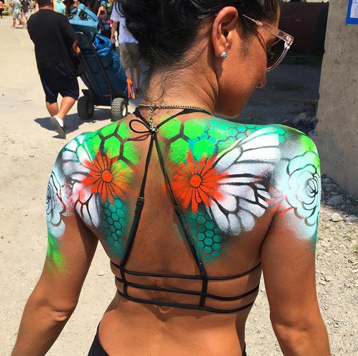 Live Body Painting - Body Art
