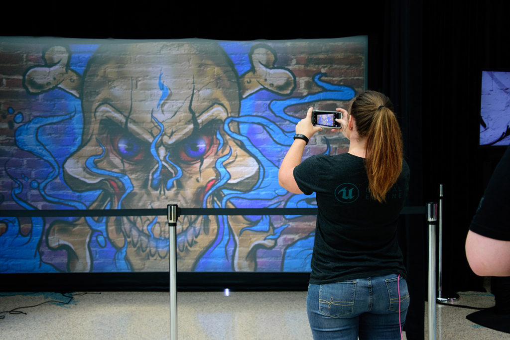 Skull Graffiti Digital Art