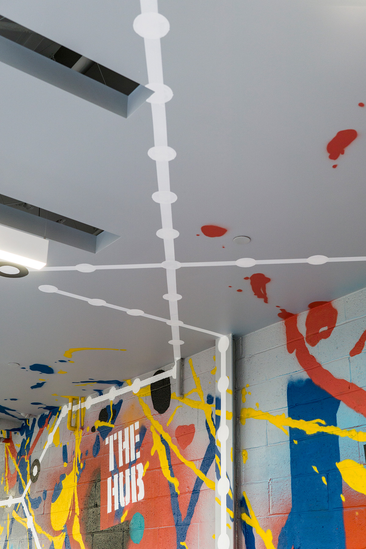 New Jersey office graffiti subway line