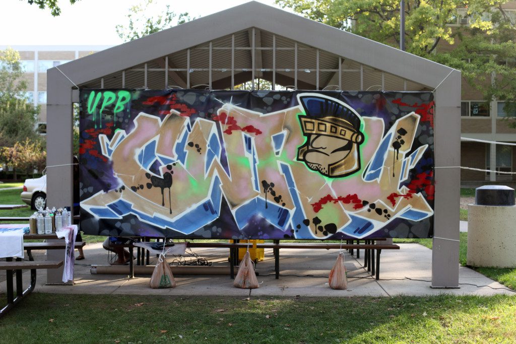 Case Western Reserve University Graffiti Mural