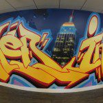 Empire State Building Graffiti for LinkedIn