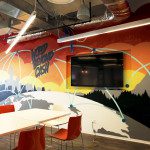 World Beyond Cash Mural for Mastercard NY Office