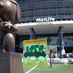 Jets Street Art at Metlife Stadium
