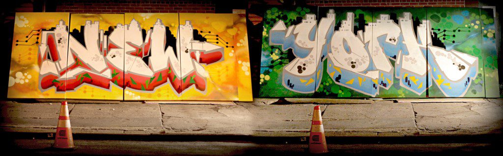 Temporary Graffiti for Event - New York Street Art Indoors