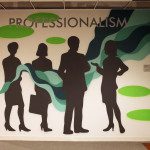 Professionalism Street Art in Pharma Office