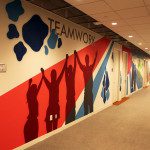 Teamwork Street Art Mural in NJ - Pharma
