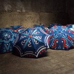 Mike P Superbowl Umbrella Designs in NY