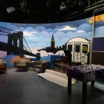 Fuse TV WGTS Graffiti Set Design - Subway & Skyline