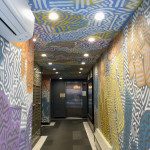 Harlem Residential Lobby - Keith Haring Style Mural