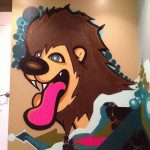 Lion Bedroom Mural in Minneapolis, MN