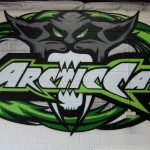 Arctic Cat Graffiti Wall Art in Minneapolis MN