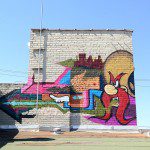 Cartoon Character Mural in Minneapolis MN