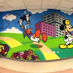 Montefiore Children's Hospital Mural Mickey