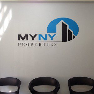 Logo Painting for My NY Properties Office