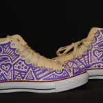 Converse Graffiti on Sneakers for Event