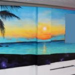 tropical sunset