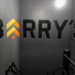 Anamorphic Mural for Barry's Boot Camp Gym in UES