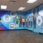 Vector Mural in Combe Office in NY