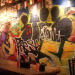 Graffiti Design in Chinese Restaurant in Flushing, NY