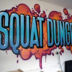 Squat Dungeon Garage Graffiti in NJ