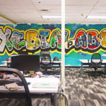 Postcard Mural for Xebia Labs