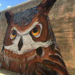 Owl Mural in Houston by Pilot FX