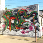 Street Art Mural of Dragon - Seattle, WA