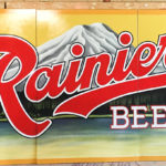 Rainier Beer Sign in Seattle, WA