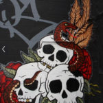 Skull Graffiti in MN