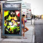 Elle Bus Stop Ad