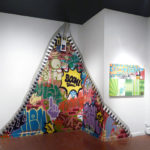 Interactive Zipper Graffiti Installation