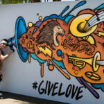 Interactive Mural at Festival