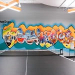 Mural in Chicago Office